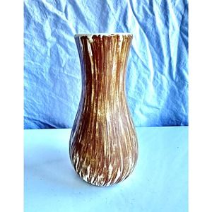 Rustic Textured Pigeon Forge Art Pottery Vase | Vintage Home Decor